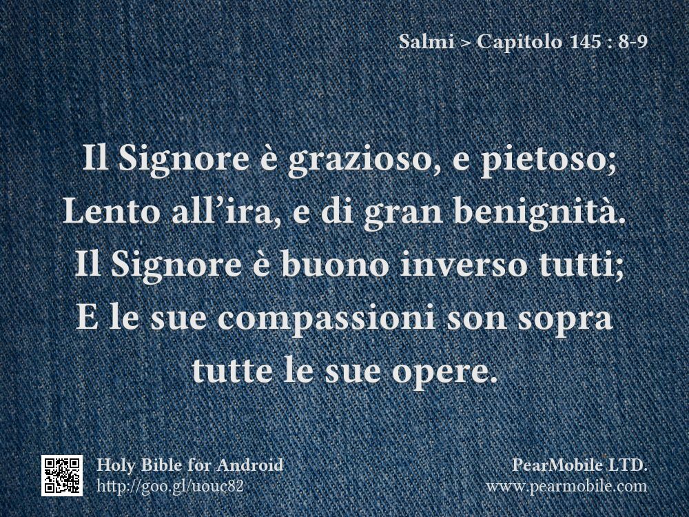 Salmi, Capitolo 145:8-9